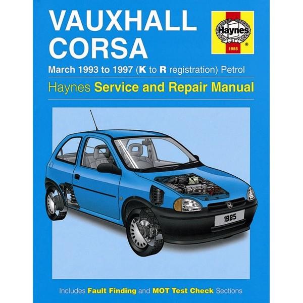 Download Vauxhall/Opel Corsa Diesel (Mar 93 – Oct 00) K to X – The